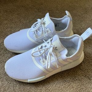 Adidas White and Gray Sneakers